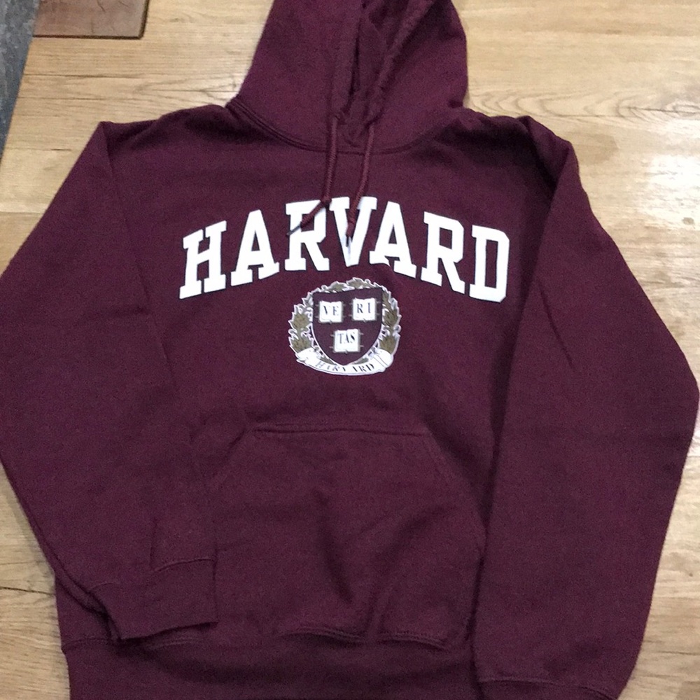 Harvard Maroon Hoodie Sweatshirt